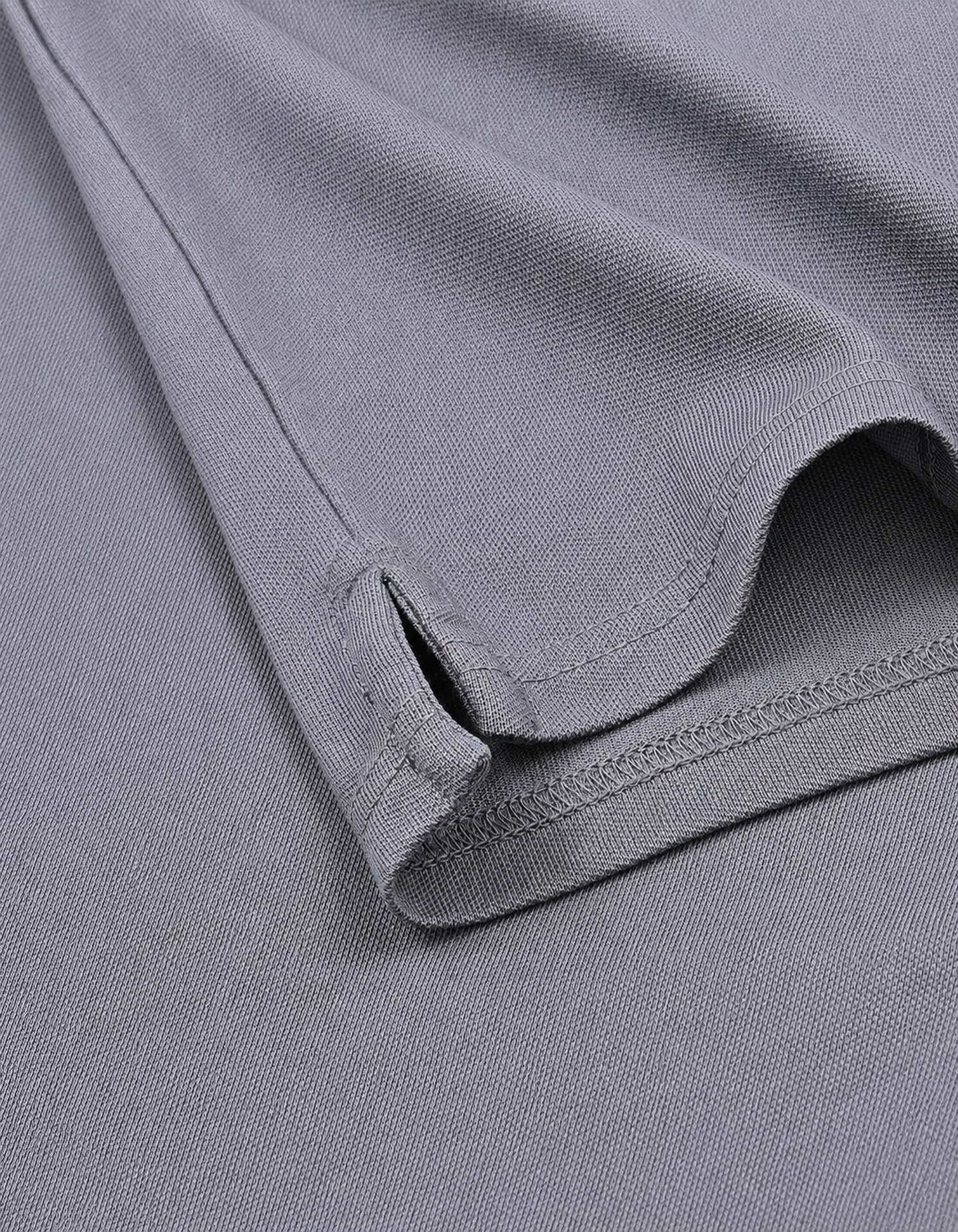 Men’s Premium Cotton Piqué Polo Shirt – Grey