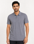 Men’s Premium Cotton Piqué Polo Shirt – Grey