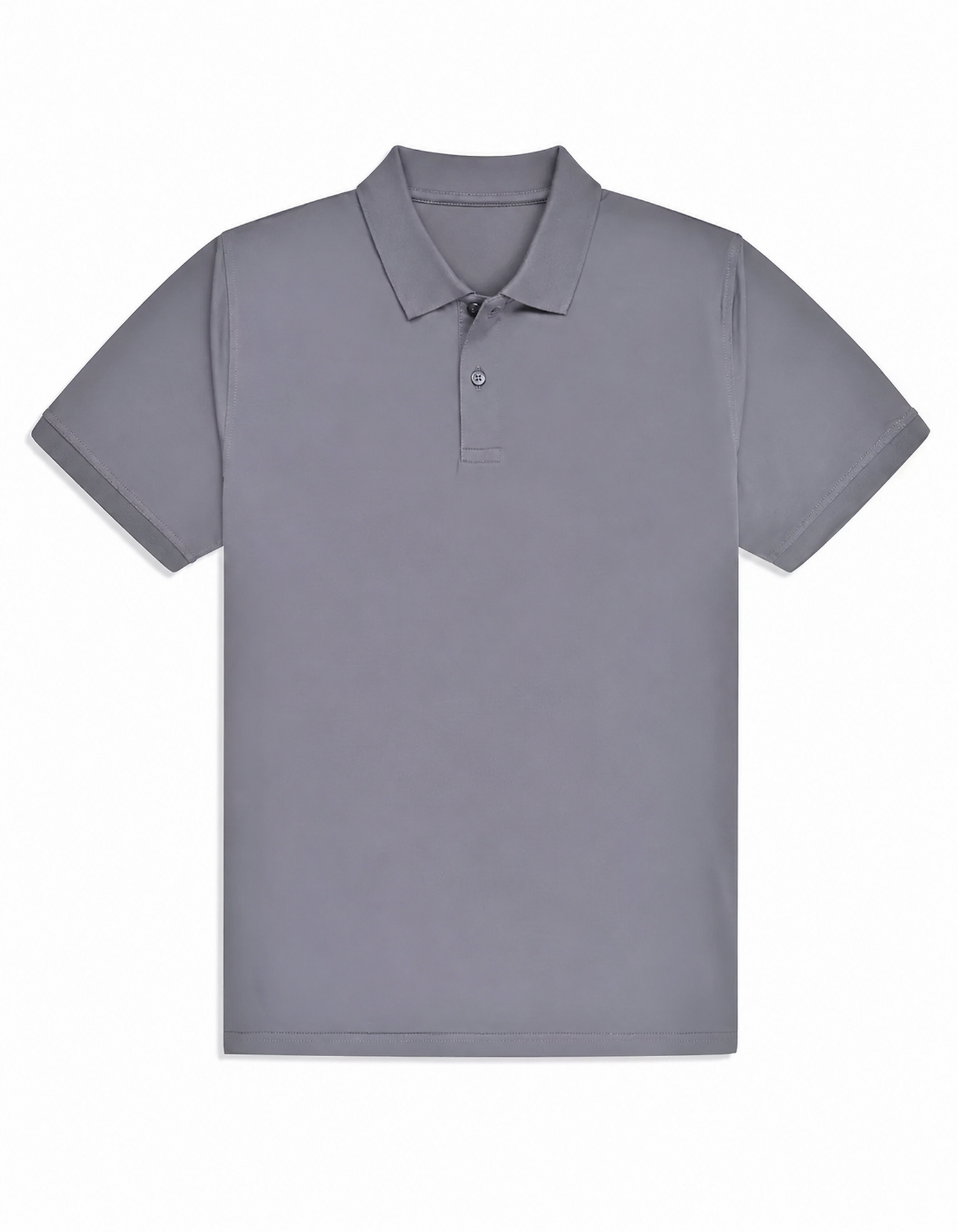Men’s Premium Cotton Piqué Polo Shirt – Grey